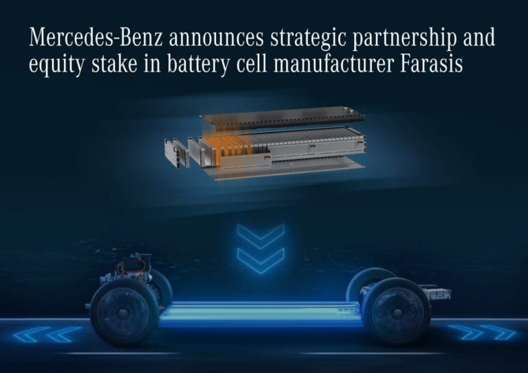 „Electric first“: Mercedes-Benz setzt seine Strategie in der Transformation zu CO2-neutraler Mobilität fort: Mercedes-Benz verkündet strategische Partnerschaft und Beteiligung an Batteriezellenhersteller Farasis”Electric first”: Mercedes-Benz conti