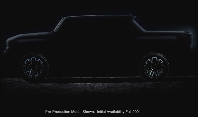 GM releases a little more info about its electric Hummer pickup