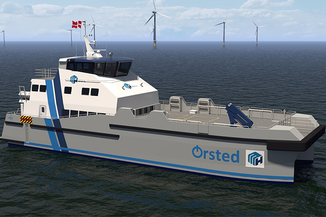 Danfoss Editron provides powertrain for hybrid crew transfer vessels to serve offshore wind farm