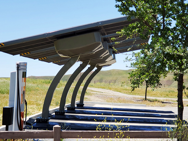 Envision’s EV ARC provides solar-powered DC fast charging along rural California corridor
