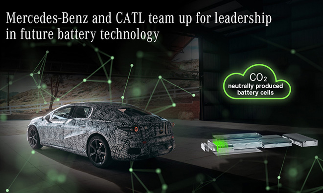 Mercedes and CATL team up on future battery technology