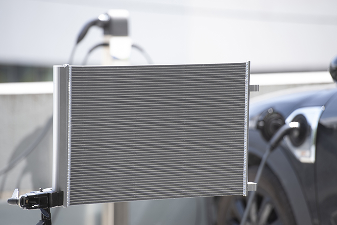 MAHLE’s new condenser keeps EV batteries cool during fast charging