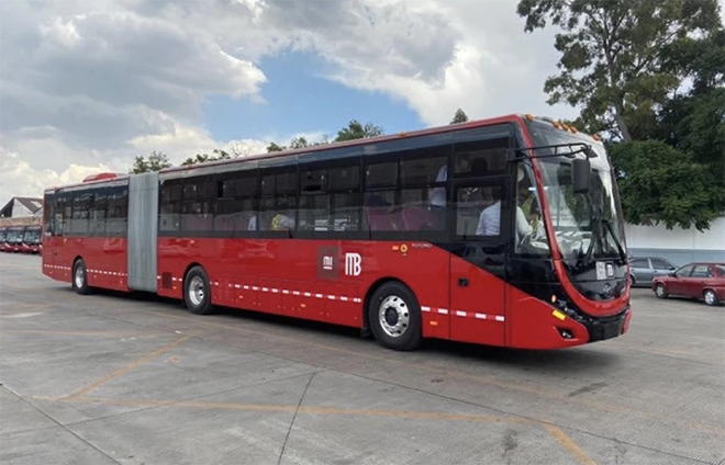 Mexico City deploys its first electric bus