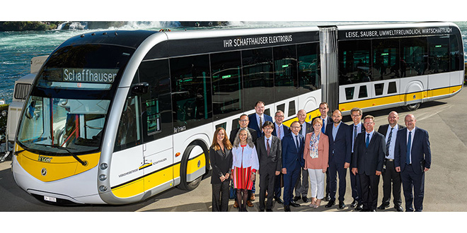 Shaffhausen, Switzerland to deploy 15 Irizar e-buses