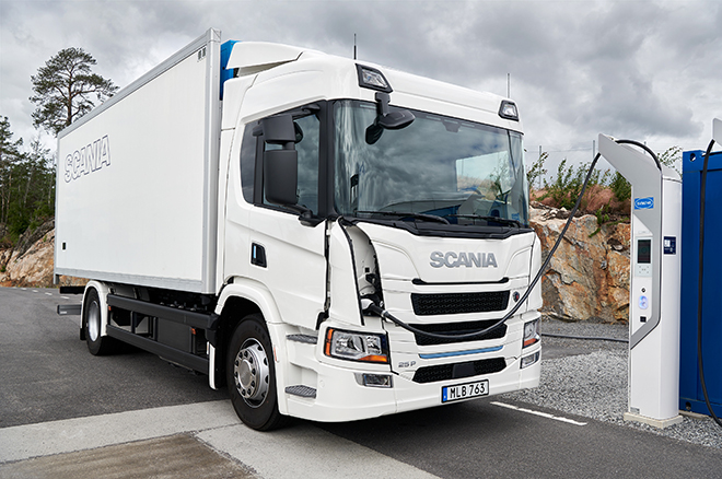 Scania introduces range of electric trucks