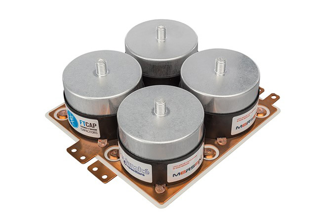 Mersen Fischerlink’s low-inductance busbar/capacitor assembly for SiC DC-link