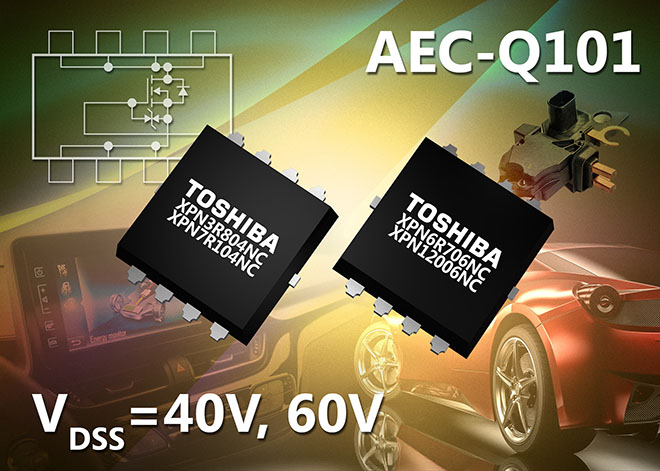 Toshiba announces compact low ON-resistance N-Channel MOSFETs