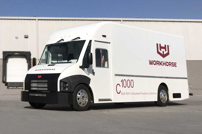 Workhorse receives order for 500 electric delivery trucks