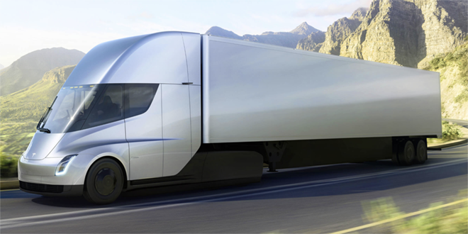 Truck leasing firm orders 150 Tesla Semi electric trucks