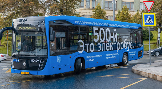 Europe’s largest electric bus fleet adds its 500th vehicle