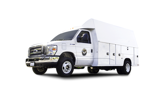 Phoenix Motorcars delivers two electric Class 4 utility trucks to Port of Oakland