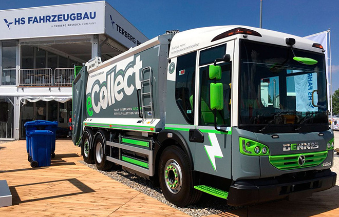 Dennis Eagle’s new electric refuse trucks hit the streets, earn rave reviews