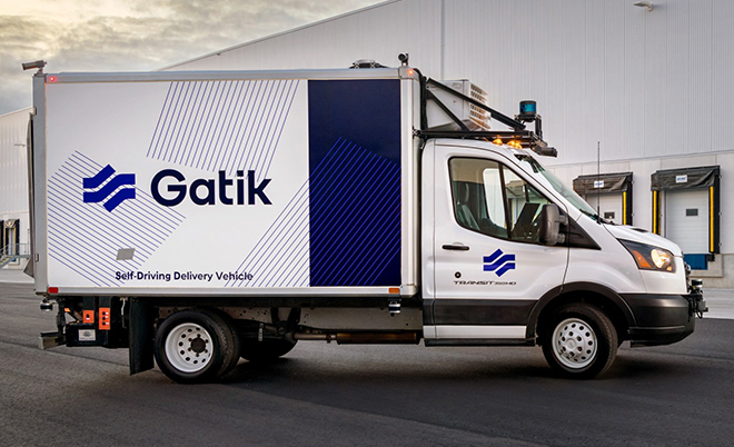 Gatik deploys electric autonomous, middle-mile box trucks