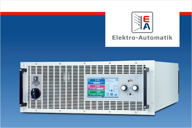 More power for battery systems of the future: EA-PSB 10000 series 30 kW programmable DC power supply