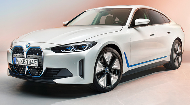BMW i4, with 300 miles of range, to go on sale this year