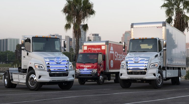Hino speeds production timeline for its Class 4-8 electric trucks