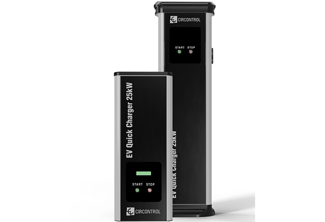 Circontrol’s new 25 kW compact fast chargers