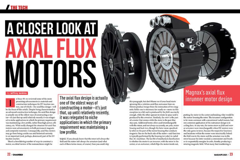 Axial Flux motors