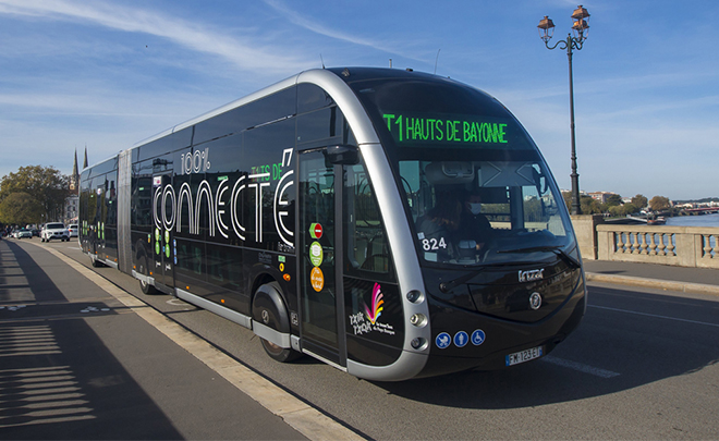 Bus rapid transit line with Irizar e-buses launches in southwestern France