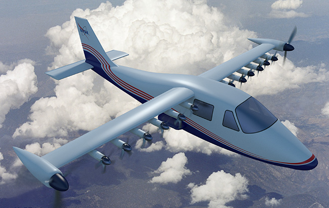 NASA at the forefront of electric airplane development