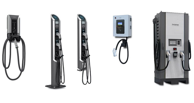 Phoenix Motorcars launches new range of EV chargers for US market