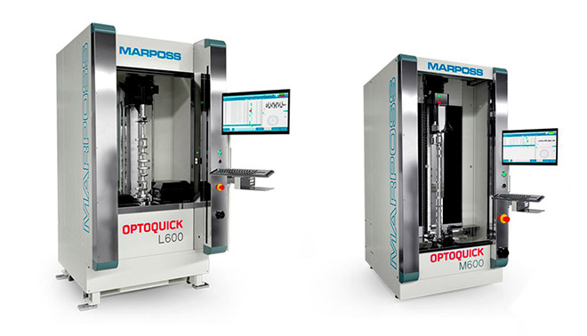 Marposs updates its Optoquick inspection system from motor shafts and other cylindrical components