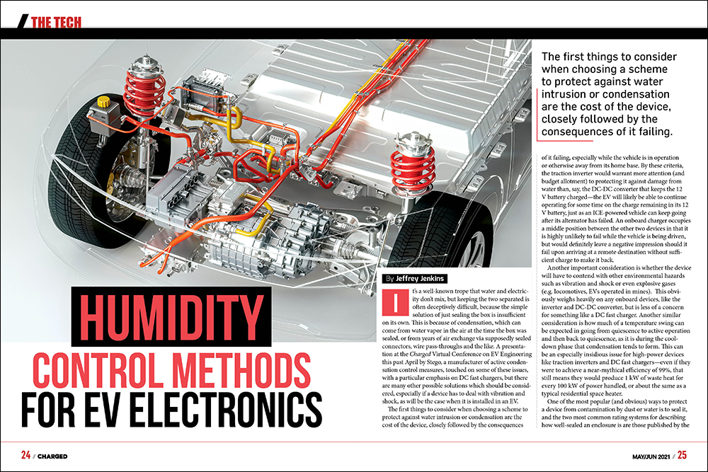 A closer look at humidity control methods for EV electronics