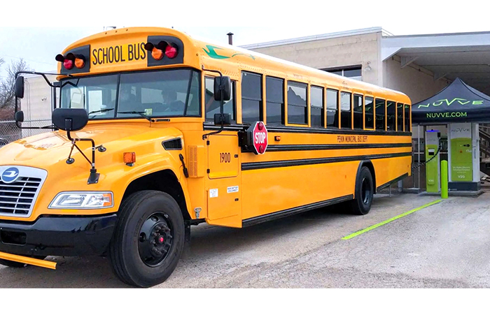 Nuvve and Blue Bird use Fleet-as-a-Service leasing model for V2G-equipped electric school buses