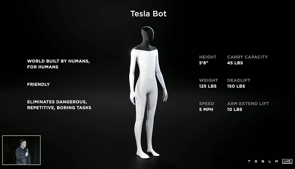 Tesla’s next vehicle: a humanoid robot? – Charged EVs