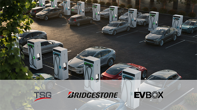 Bridgestone to roll out up to 3,500 EVBox public chargers in Europe