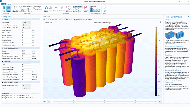 How to accurately simulate batteries from detailed electrodes to the pack thermal management scale