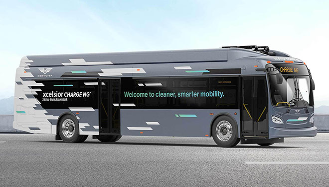 Oregon’s Lane Transit orders 19 New Flyer electric buses and charging infrastructure