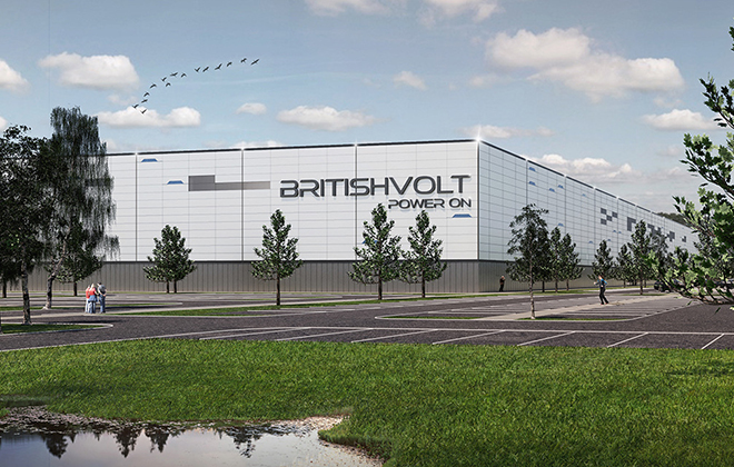 Britishvolt plans to build a 60 GWh battery cell factory in Quebec