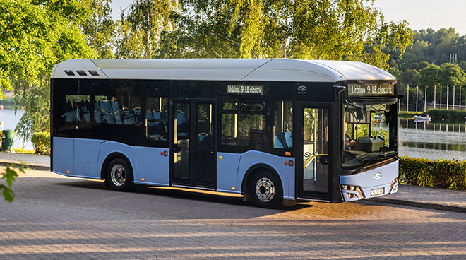 Solaris’s new Urbino 9 LE electric bus