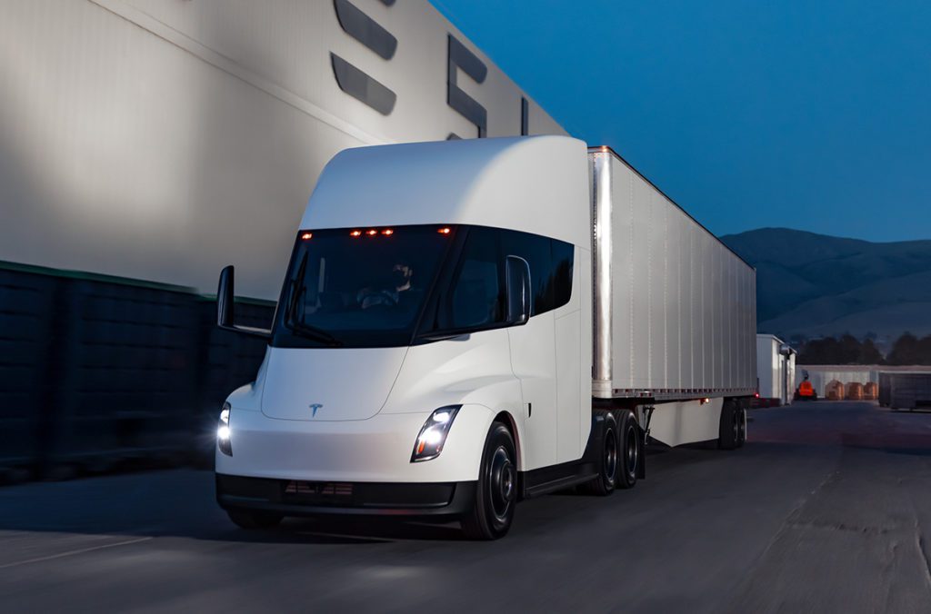 The Tesla Semi is in production at last! Pepsico will get the first deliveries.