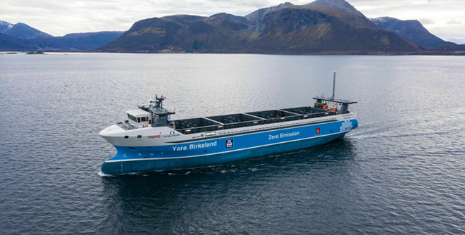 Norwegian battery-electric ship to be tested for autonomous voyages