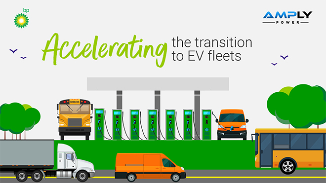 Oil giant bp acquires EV fleet infrastructure specialist AMPLY Power