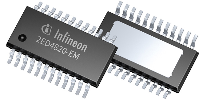 Infineon introduces EiceDRIVER 2ED4820-EM gate driver for 48 V battery systems