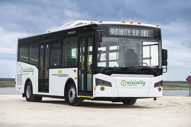 Proterra battery tech to power Vicinity Motor electric transit buses and work trucks