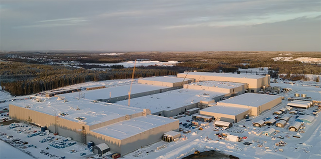Northvolt assembles first battery cell at factory in northern Sweden