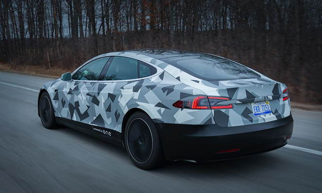 Our Next Energy tests 750-mile battery pack in a Tesla Model S