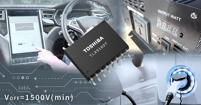 Toshiba’s new high-voltage automotive photorelay detects relay sticking and ground faults
