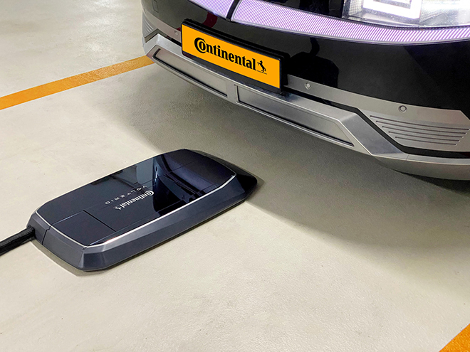 Continental and Volterio develop automated charging system