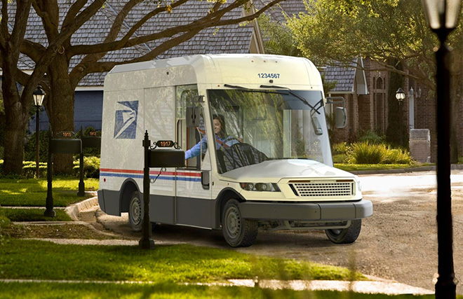 USPS orders 50,000 new delivery vehicles, 10,019 of them electric