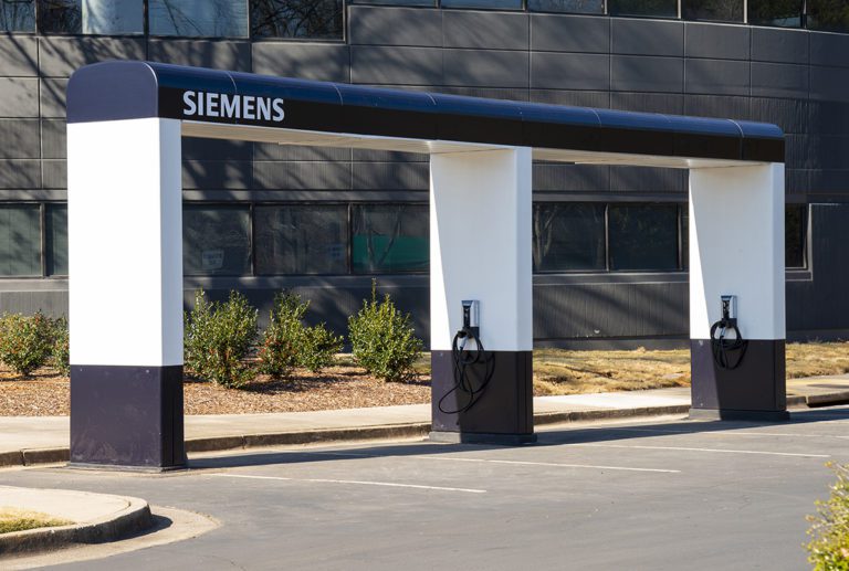 Siemens VersiCharge XL fleet EV charging structure now available