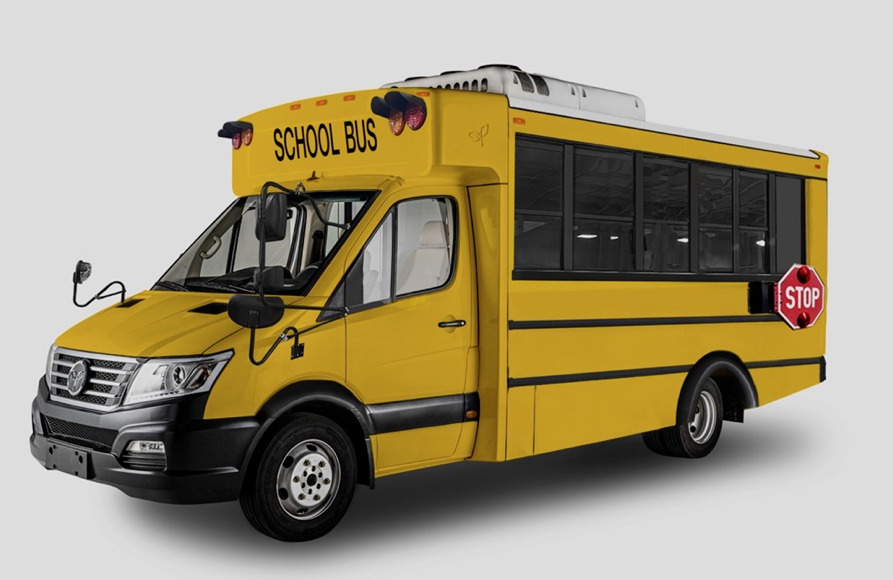 GreenPower’s Nano BEAST is a purpose-built electric Type A school bus