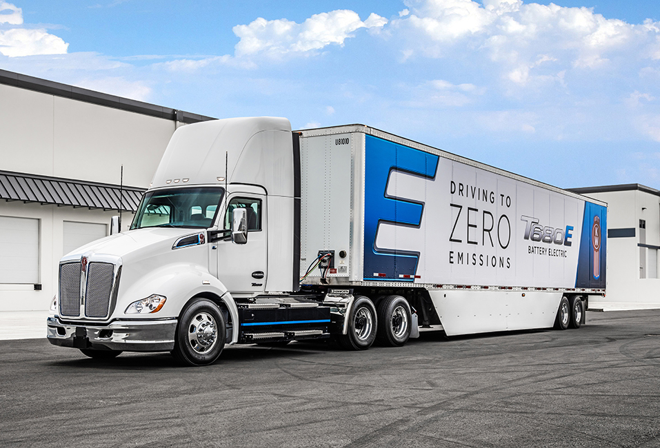 Kenworth Launches T680E Class 8 Battery-Electric Model