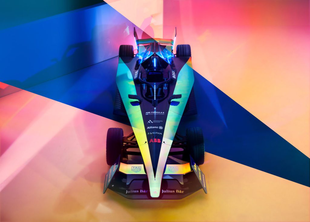 Formula E reveals third-generation electric race car at Monaco E-Prix