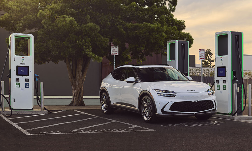 New Genesis GV60 to come with 3 years of free charging from Electrify America