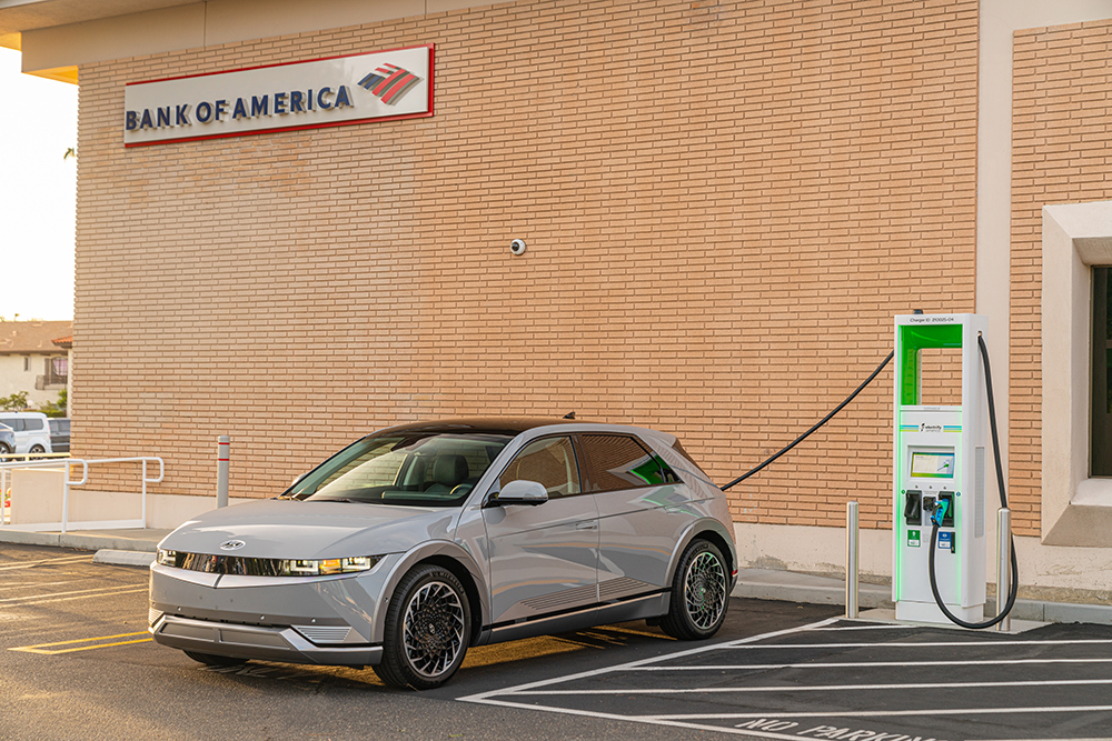 Bank of America to offer Electrify America ultra-fast charging stations at 90 locations